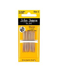 John James Sharps Needles - Size 7 (20 Needles)