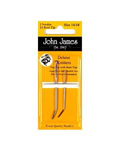 John James Deluxe Knitters Needles - Size 14/18 (2 Needles)