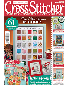 Cross Stitcher Magazine issue 366 February 2021