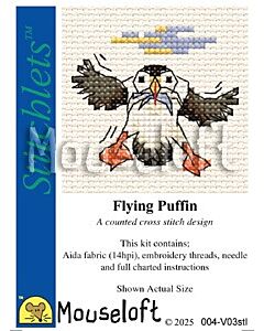 Mouseloft Stitchlet Flying Puffin