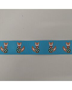 Winter Fox Ribbon - 19mm wide