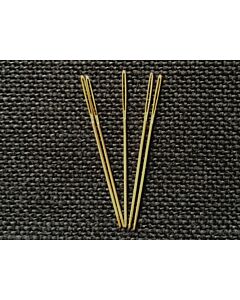 Gold Plated Tapestry Needles - Size 28 (Pack of 5)