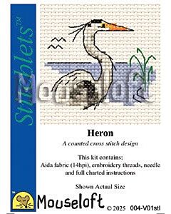 Mouseloft Stitchlet Heron