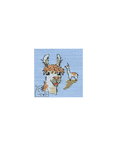 Mouseloft Llama Cross Stitch Kit - 004-N05stl