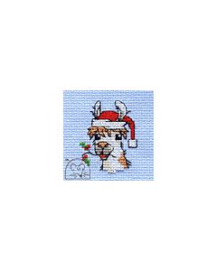 Mouseloft The Holly And The Llama Cross Stitch Kit With Card And Envelope - P31stl