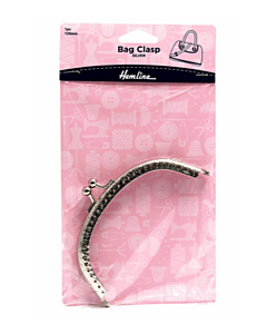 Hemline Purse Clasp Nickel Silver
