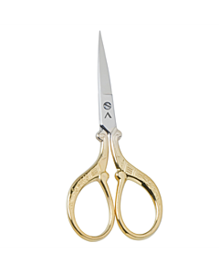 Milward Classic Gold Handled Embroidery Scissors - 9cm (3.5in)