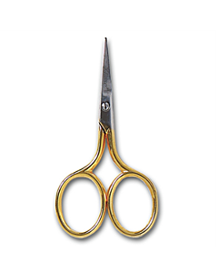 Hemline Deluxe Gold Handled Scissors - 7cm (2.75in)