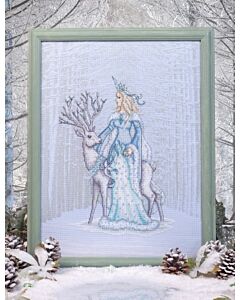 Cross Stitcher Project Pack - Issue 417 - Snow Queen - DMC Fabric