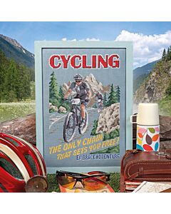 CrossStitcher Project Pack - Issue 426 - Cycling Poster