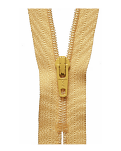 YKK Nylon 10cm Zip - Buttercup 844