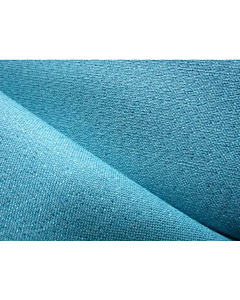 40 Count Newcastle Metallic Pacific Blue - Off Cut - 124 x 12cm